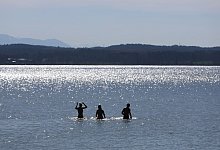 Baden im Starnberger See - Karl-Josef Hildenbrand/dpa