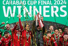 Liga-Pokal-Sieger - Alastair Grant/AP/dpa