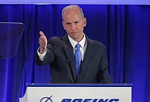 Boeing-Chef Muilenburg - Foto: Jim Young/Pool AP/dpa