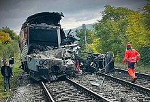 Viele Verletzte bei Zugkollision in der Slowakei - Kr Pz V Košiciach/TASR/dpa