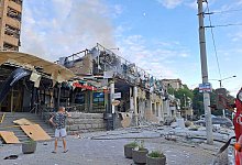 Zerst&ouml;rung in Kramatorsk - Donetsk regional administration/AP/dpa