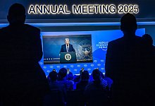 Weltwirtschaftsforum in Davos - Michael Buholzer/KEYSTONE/dpa