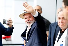 Brasiliens Pr&auml;sident verl&auml;sst Krankenhaus nach Hirnblutung - Paulo Pinto/Agencia Brazil/dpa