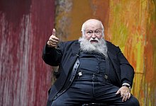 Der K&uuml;nstler Hermann Nitsch starb mit 83 Jahren. - Roland Schlager/APA/dpa