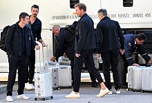 Ankunft in den USA - Federico Gambarini/dpa