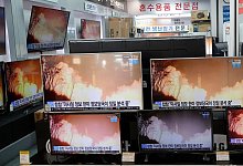 Marschflugk&ouml;rper-Test - Foto: Lee Jin-Man/AP/dpa