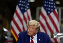 Wahlkampf in den USA - Trump - Julia Nikhinson/AP/dpa