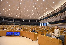 EU-Parlament - Foto: Laurie Diffembacq/European Parliament/dpa
