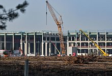 Tesla-Autofabrik - Foto: Patrick Pleul/dpa-Zentralbild/dpa