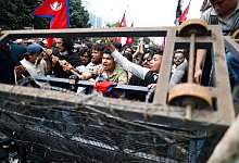 GenZ protestiert in Nepal gegen Korruption - Skanda Gautam/ZUMA Press Wire/dpa
