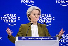 Weltwirtschaftsforum in Davos - Laurent Gillieron/KEYSTONE/dpa