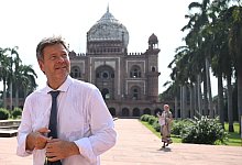Habeck in Indien - Britta Pedersen/dpa