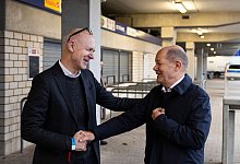 Scholz und Neuendorf - Thomas Boecker/DFB/dpa