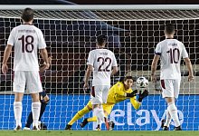 Spanien - Schweiz - Foto: Alexandra Wey/KEYSTONE/dpa