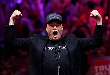 Wahlkampf in den USA - Trump in New York - Evan Vucci/AP/dpa