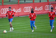 Bayern-Training - Sven Hoppe/dpa