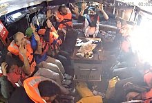 Israels Armee stoppt Aktivistenschiff auf dem Weg nach Gaza - Freedom Flotilla Coalition/dpa