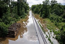 Hochwasser in Bayern - Günzburg - Matthias Balk/dpa