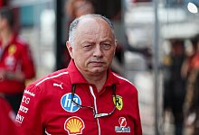 Ferrari-Teamchef Fr&eacute;d&eacute;ric Vasseur - Alessio De Marco/ZUMA Press Wire/dpa