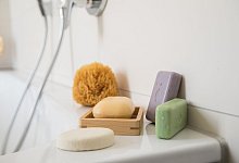 Duschst&uuml;cke &Ouml;ko-Test Seife - Christin Klose/dpa-tmn