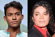 Jaafar Jackson und Michael Jackson - -/AP/dpa