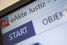 Elektronische Gerichtsakte - Sebastian Gollnow/dpa