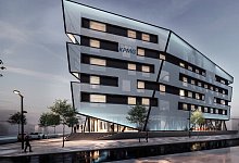 Das "Lenkwerk-Ufo" soll das neue Viertel komplettieren. - Jonek + Dressler GbR