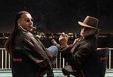 Udo Lindenberg und Rapper Apache 207 - Tine Acke/Warner Music/dpa