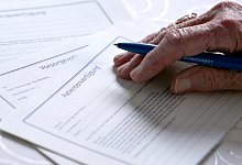 Patientenverf&uuml;gung - Foto: Karl-Josef Hildenbrand/dpa-tmn