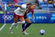 Trinity Rodman (vorn) - Silvia Izquierdo/AP/dpa