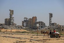 Gaza-Stadt - Rizek Abdeljawad/XinHua/dpa