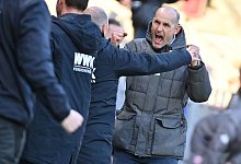 FCA-Cheftrainer Herrlich - Foto: Torsten Silz/dpa