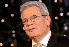 Bundespr&auml;sident Joachim Gauck - FOTO: DPA