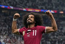 Akram Afif - Thanassis Stavrakis/AP/dpa