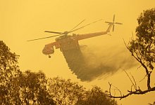 Buschbr&auml;nde in Australien - Foto: Rick Rycroft/AP/dpa