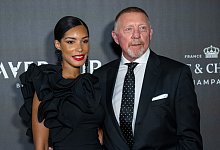 Boris Becker und seine Frau Lilian de Carvalho Monteiro - Christophe Gateau/dpa