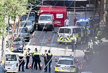 Kind stirbt bei Unfall mit Polizeiauto in Antwerpen - Jonas Roosens/Belga/dpa