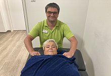 SL Rose-Klinik wendet Moor-Packungen an - Cordula Gr&ouml;ne
