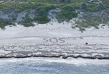 &laquo;SOS&raquo; auf Bahamas - Uncredited/U.S. Coast Guard/AP/dpa
