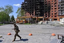 Ukraine-Krieg - Pokrowsk - Michael Shtekel/AP/dpa