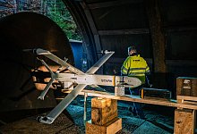 Deutsche Drohnenwaffe ist komplett: Gefechtskopf getestet - Mbda Deutschland Gmbh/dpa