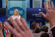 Pressekonferenz Weißes Haus - Karoline - Julia Demaree Nikhinson/AP/dpa