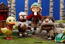 Sandmann - Carsten Koall/dpa