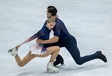 Minerva Hase und Nikita Volodin - Peter Kneffel/dpa