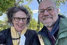 Pastor Altevogt an der KZ-Gedenkstätte Sachsenhausen - 1 - Bildrechte: Matthias Altevogt