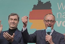 Bundestagswahl - CDU-Wahlparty - Michael Kappeler/dpa