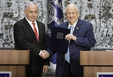 Rivlin und Netanjahu - Foto: Sebastian Scheiner/AP