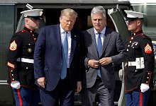 Trump und O'Brien - Foto: Evan Vucci/AP