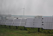 Solarmodule in Bitterfeld-Wolfen - Simon Kremer/dpa