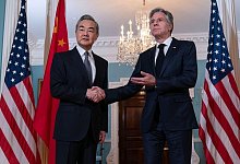 Außenminister von China besucht Außenminister der USA - Jose Luis Magana/AP/dpa